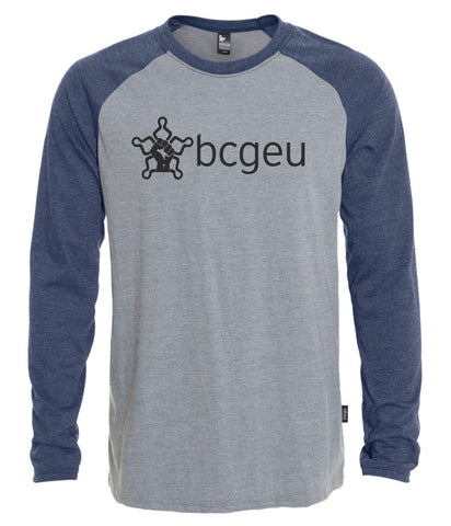 Women's V-neck T-shirt (BCGEU fist symbol)