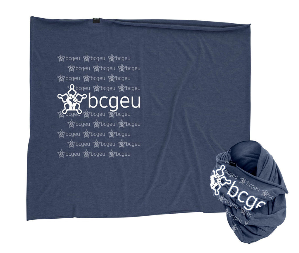 Unisex Infinity Scarf (BCGEU fist logo)