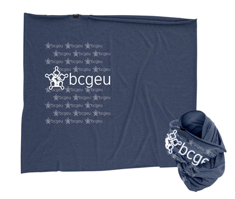 Women’s V-neck ¾ sleeve T-Shirt (BCGEU fist logo)