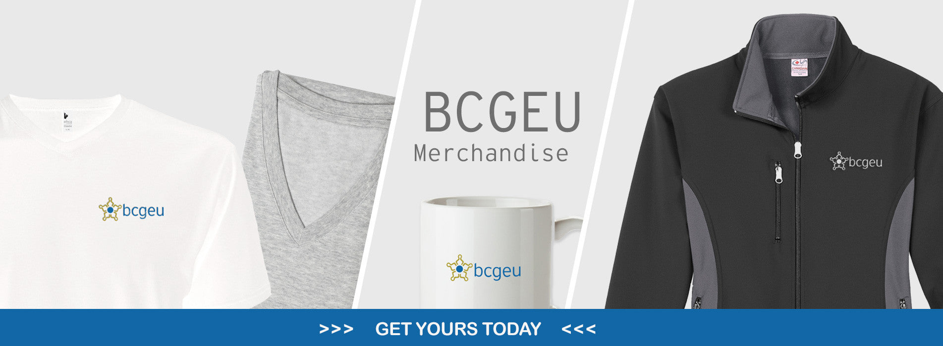 Get your BCGEU Merchandise!